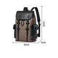 Fashion Design Printed Leather Backpack