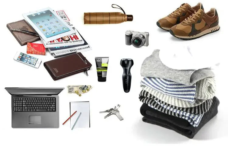 Leather Large Fitness Travel Bag