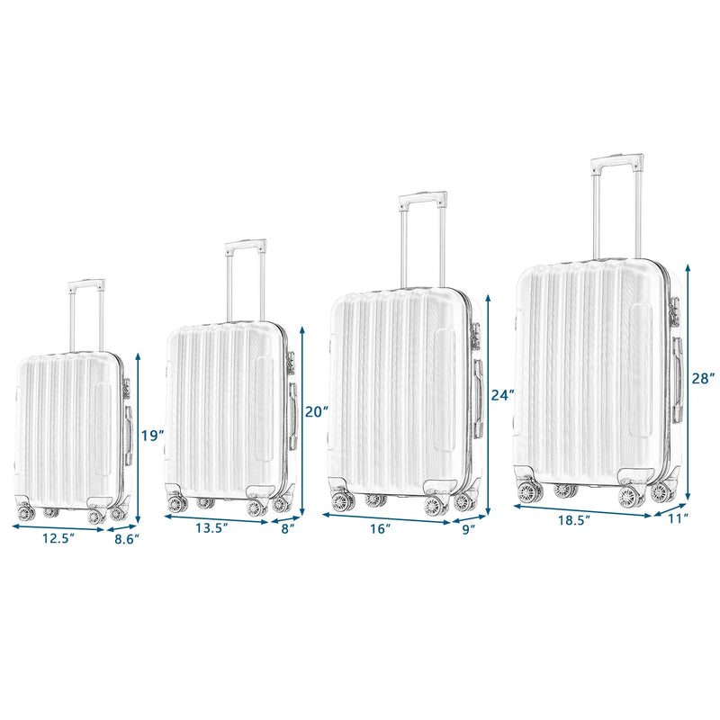 Double Wheels TSA Lock Luggage