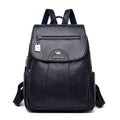 Travel Women Soft Leather Backpacks
