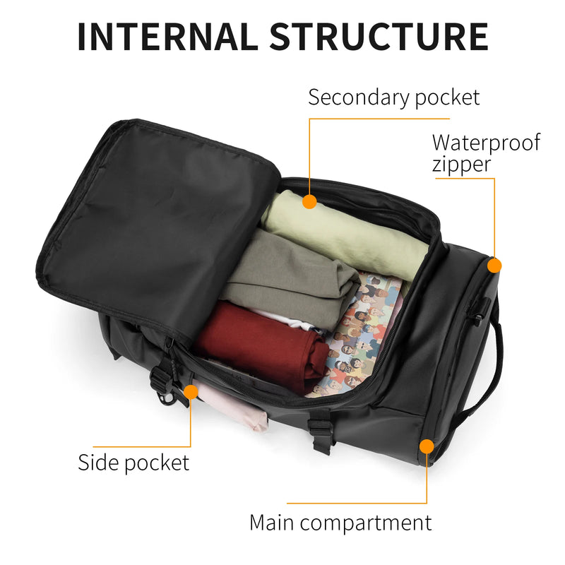 Multifunctional Large Travel Backpack