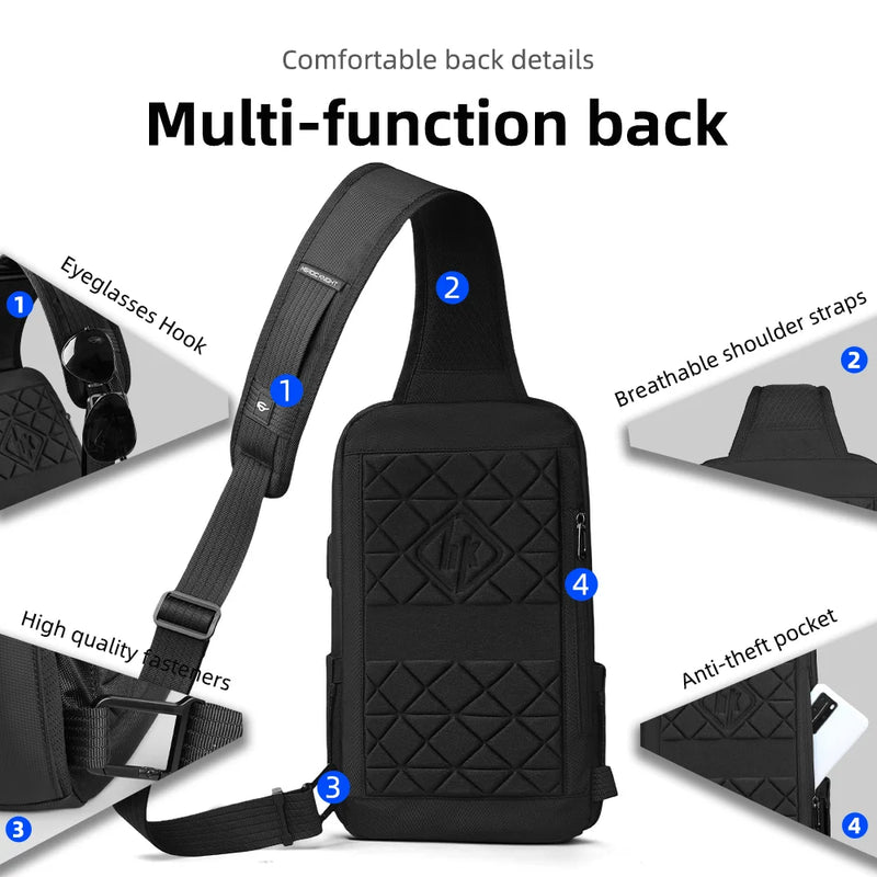 Anti-theft Waterproof Crossbody Bag