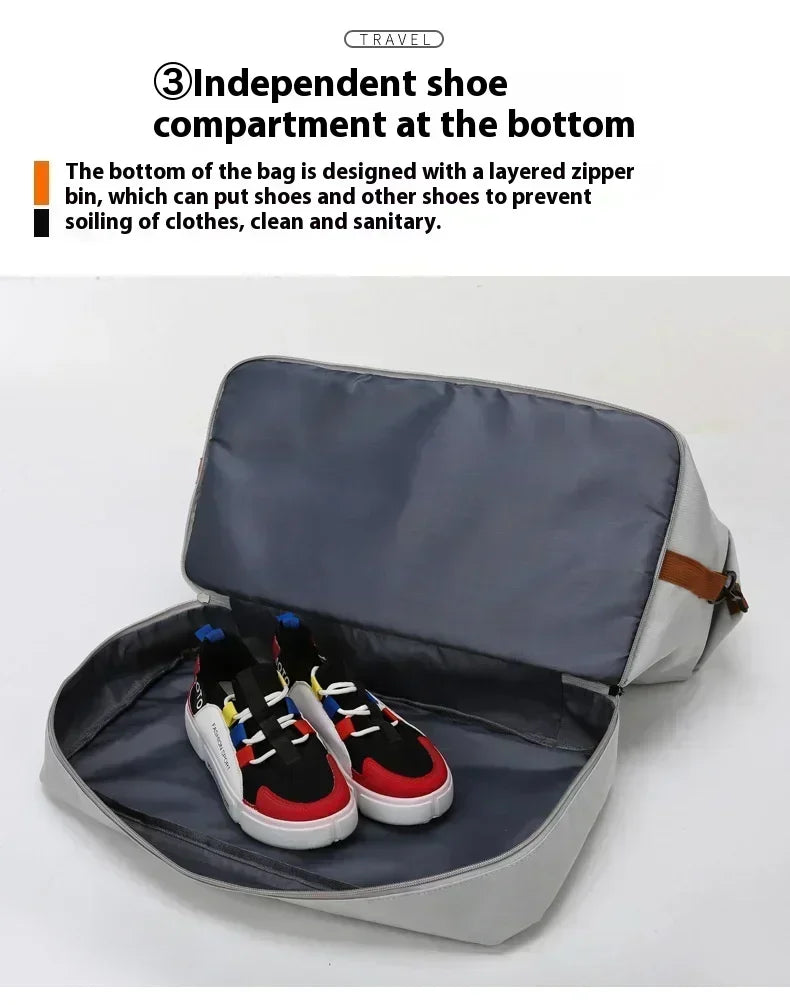 Large Capacity Waterproof Travel & Gym Bag