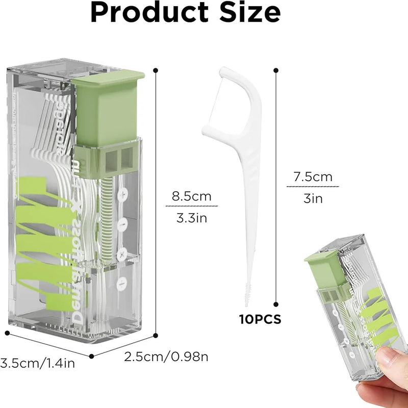 Mini Dental Floss Stick Storage Box