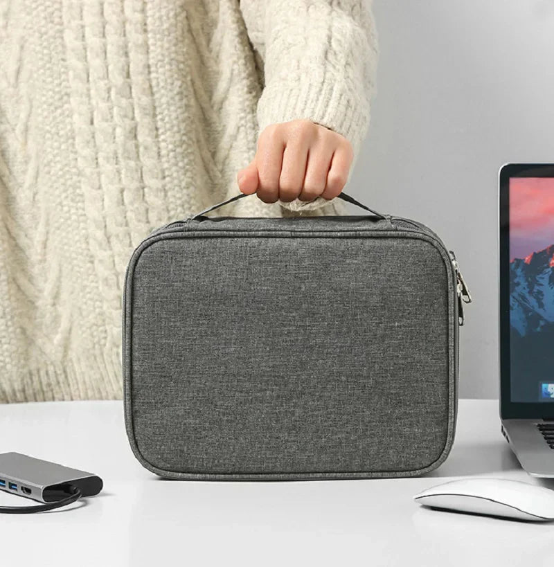 Travel Cable Organizer Bag – Compact & Durable