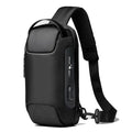 Men'S Usb Crossbody Bag