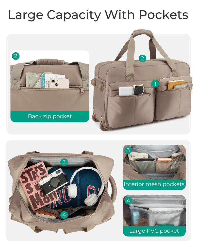 Waterproof Rolling Duffle Bag