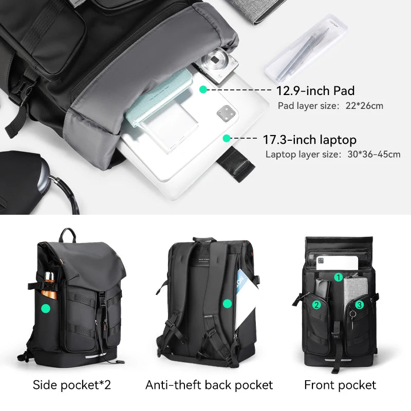 Expandable Travel Backpack