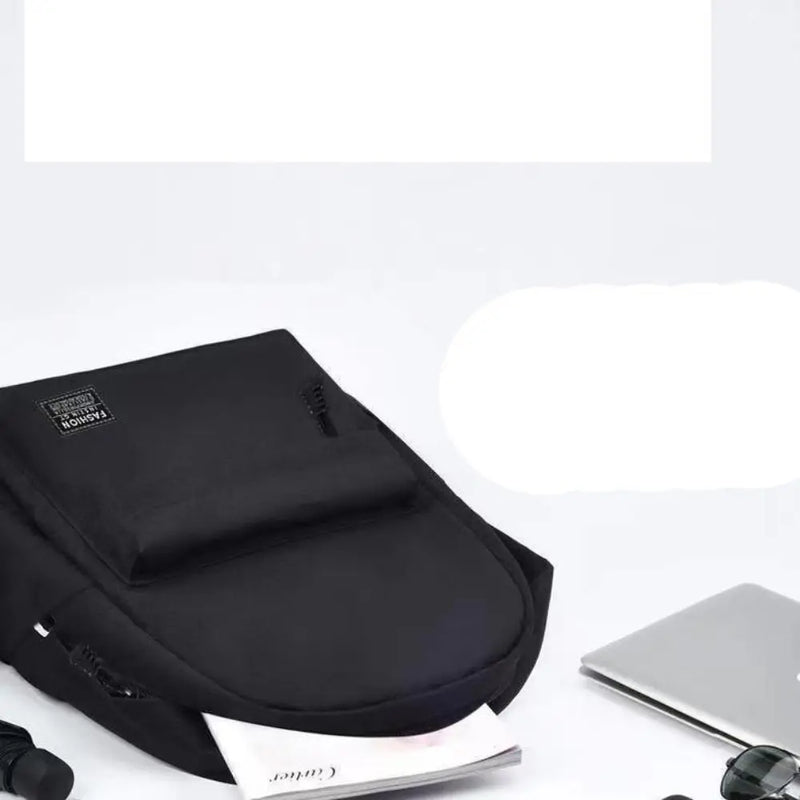 Trendy Minimalist Men's Large Backpack