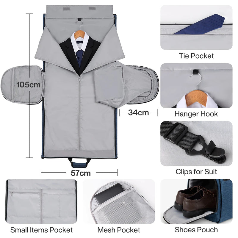 Travel 56L Convertible Duffle Bag
