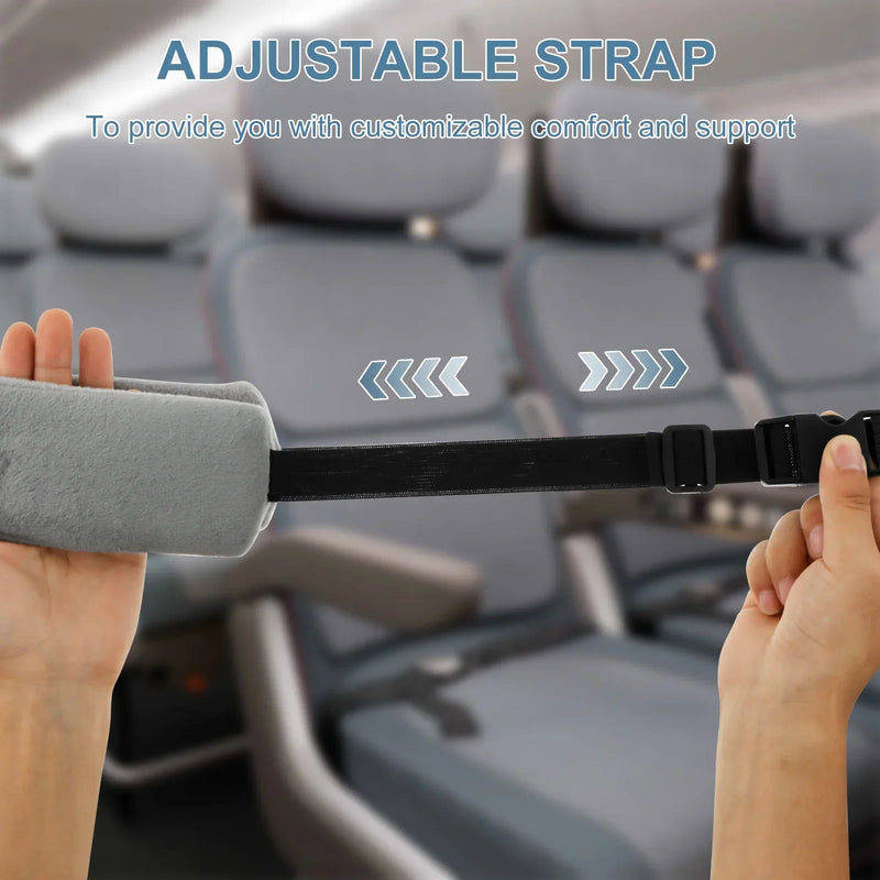 Adjustable Travel Neck & Head Support Straps
