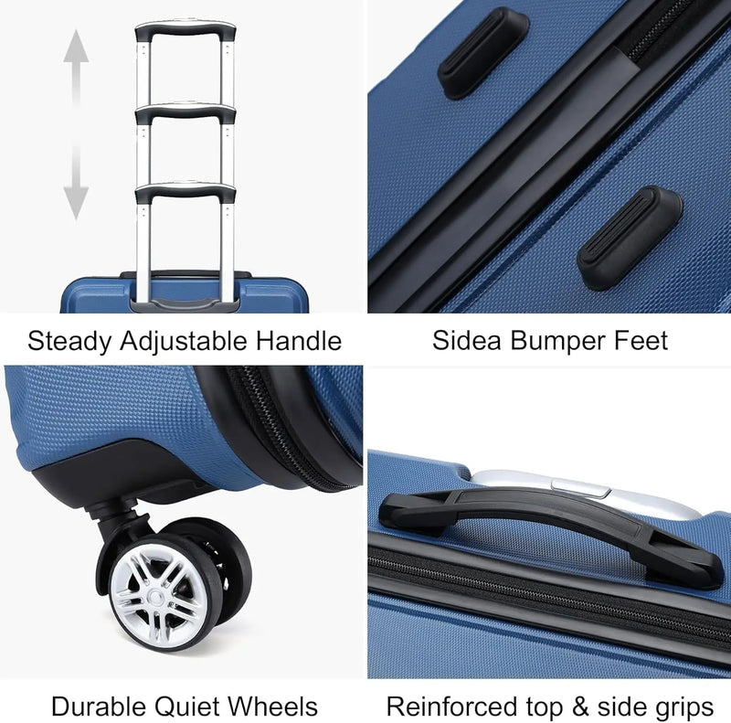 TSA Lock Travel Rolling Suitcases