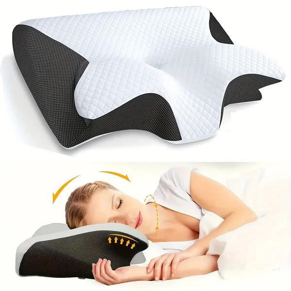 "Ergonomic Cottoncomfortable sleeping pillow
