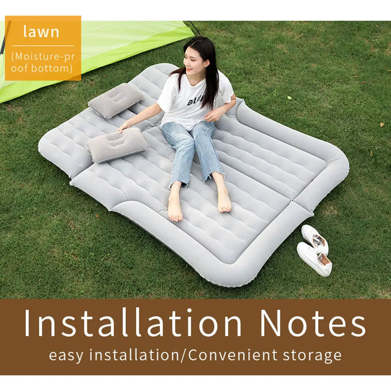 Car Ultra-soft Fabric Air Cushion Bed