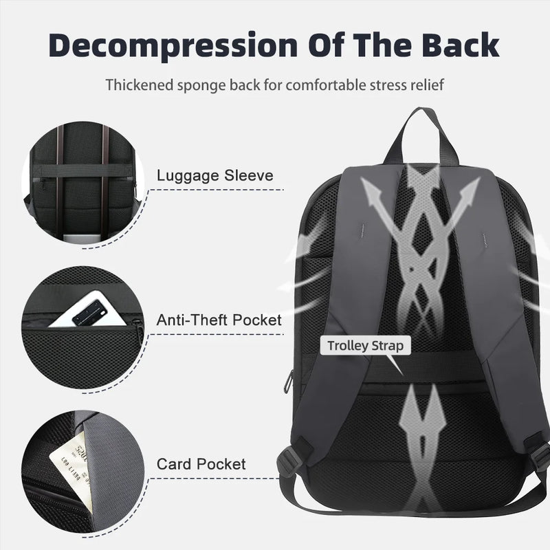 Expandable Waterproof Travel Backpack
