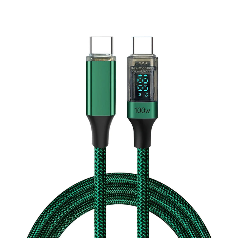 PD 100W USB Type C To C Cable