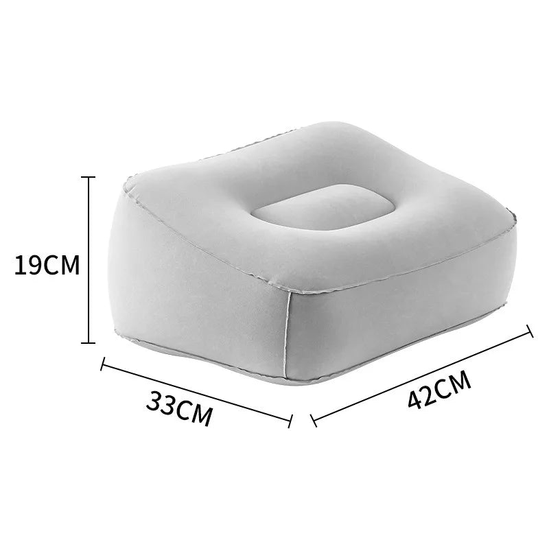 Inflatable Foot Rest Pillow