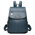Travel Women Soft Leather Backpacks