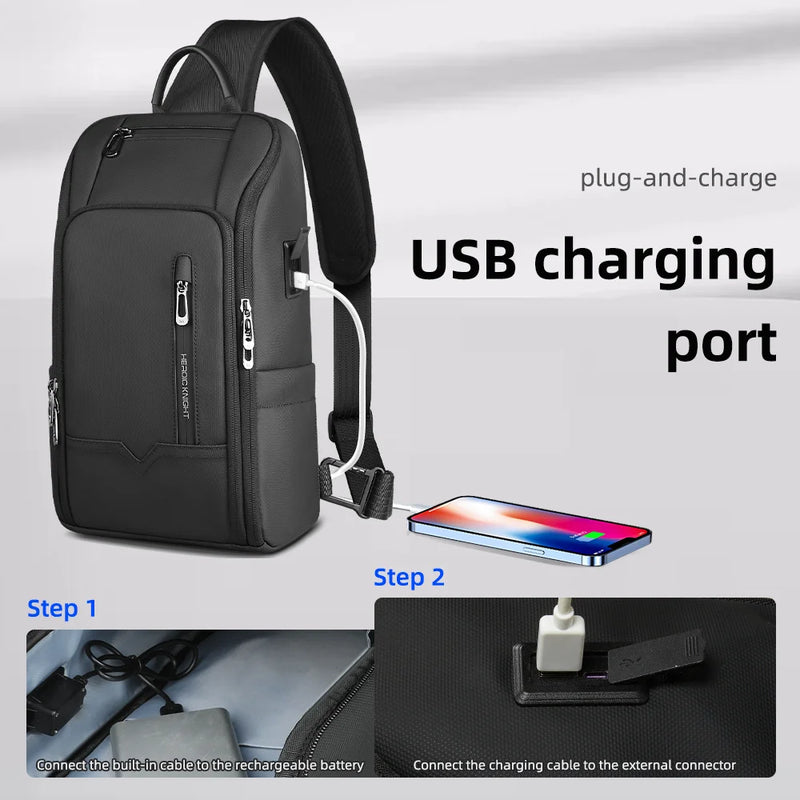 Anti-theft Waterproof Crossbody Bag