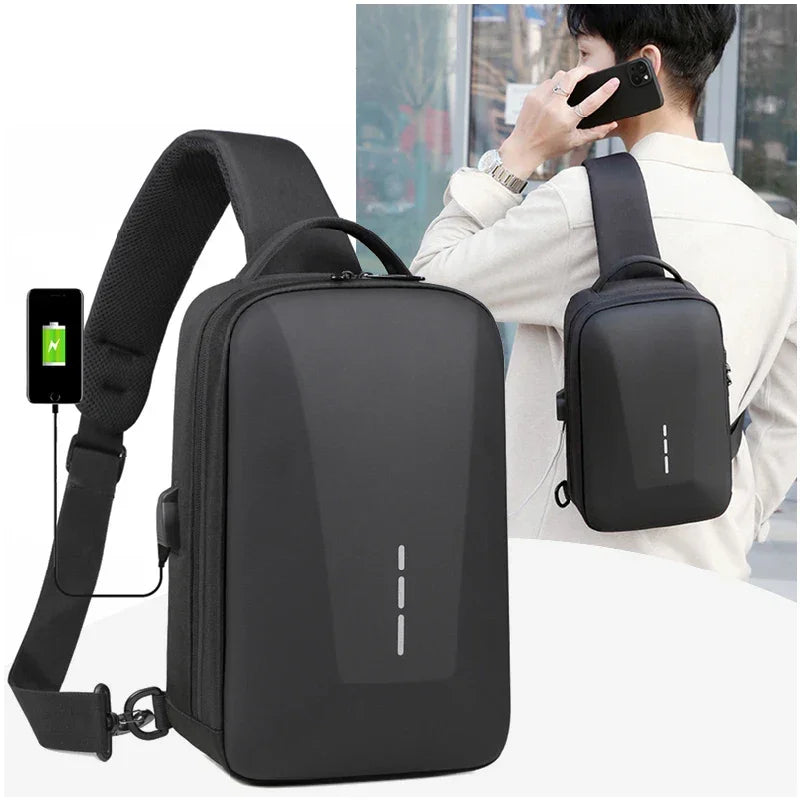 USB Charging Crossbody Bag