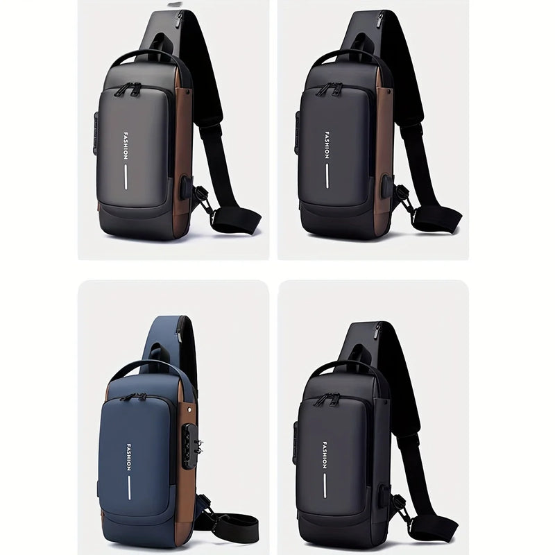 Anti-theft Password Lock Chest Bag