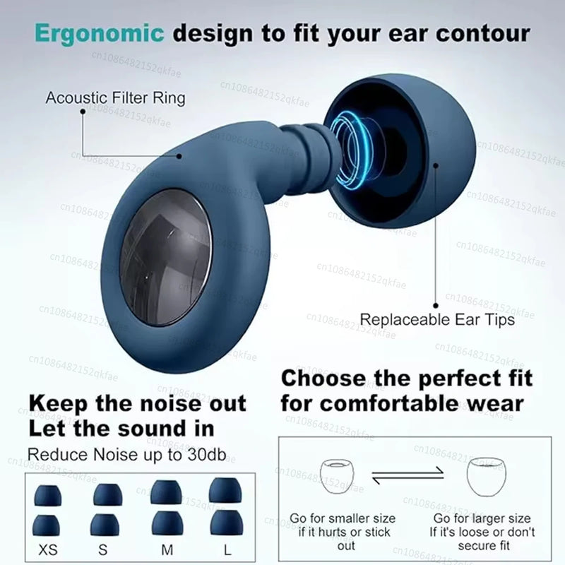 Silicone Ear Sleeping Earplugs