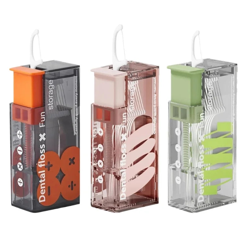 Mini Dental Floss Stick Storage Box