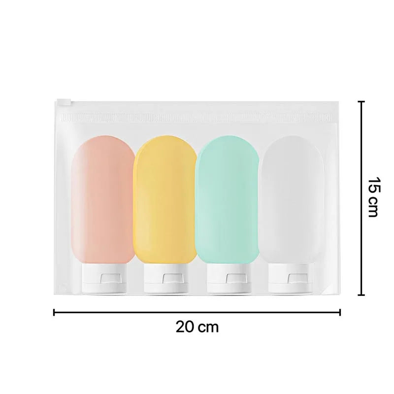 Travel 60ML Silicone Bottles