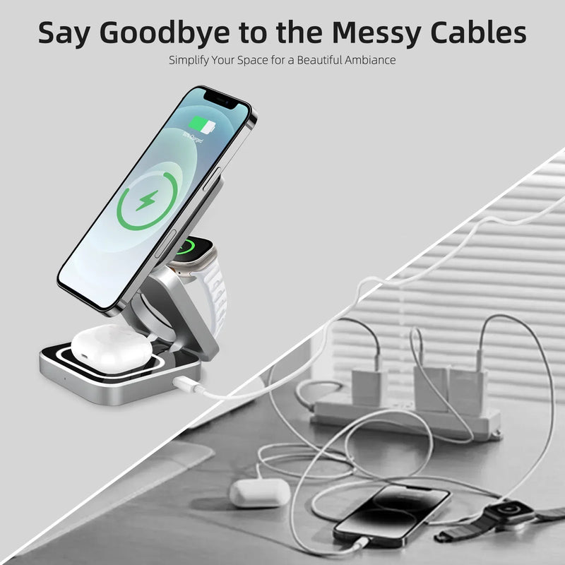 Magnetic Wireless Charging Station