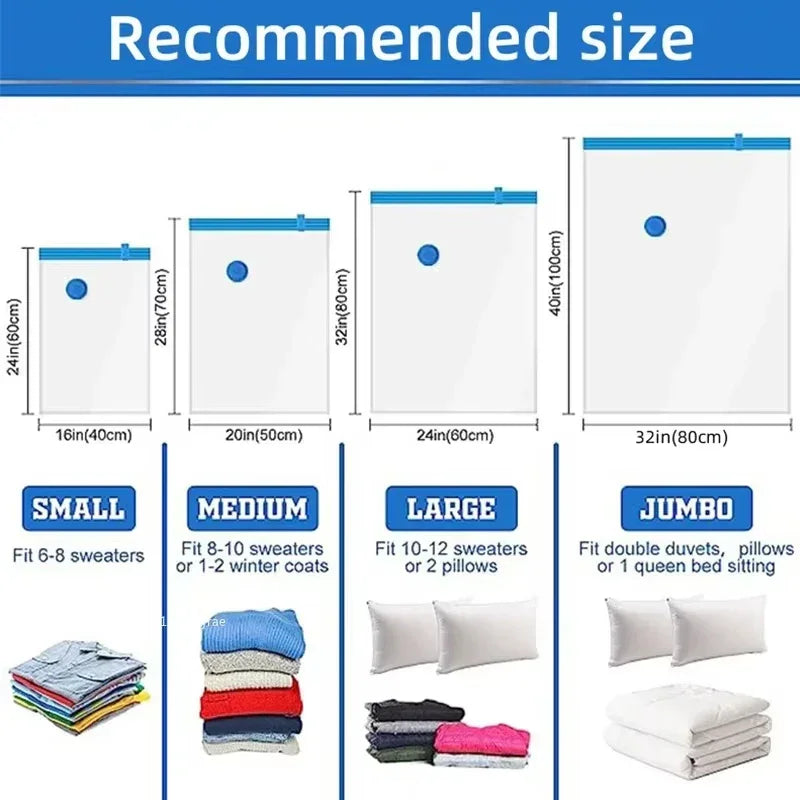 Compression Vacuum Storage Bag