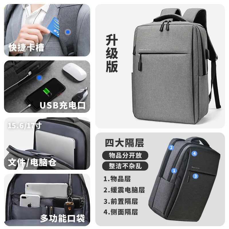 Laptop Sturdy College Rucksack Bag