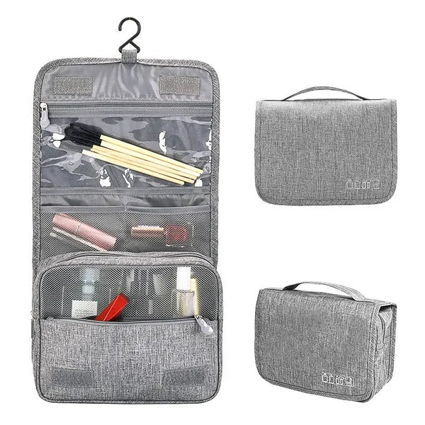 Foldable Hanging Toiletry & Makeup Bag