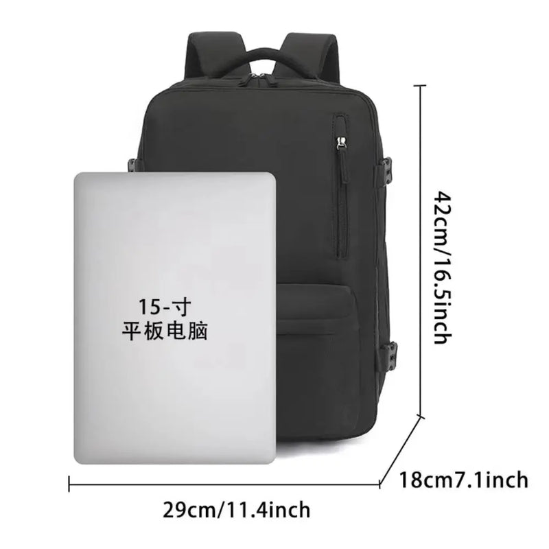 Men multifunctional luggage backpack