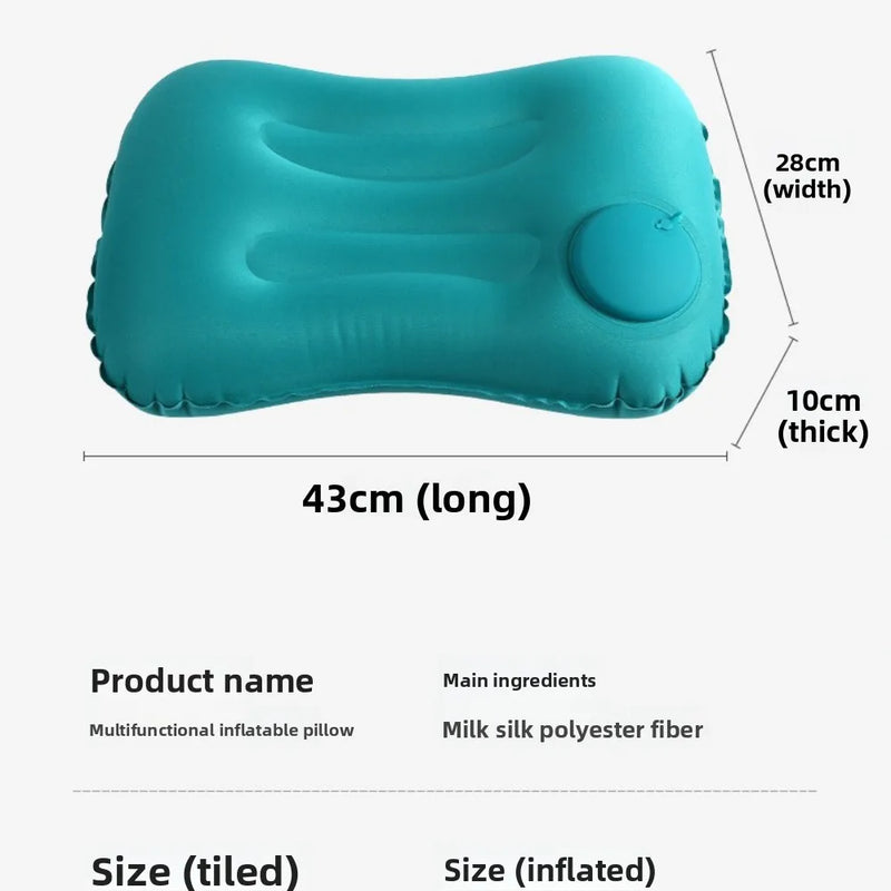 Portable Press Inflatable Pillow