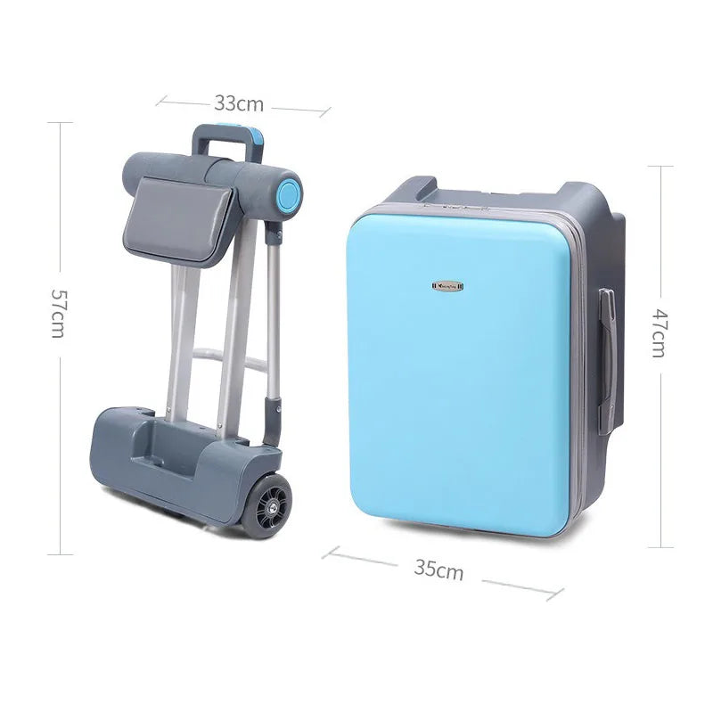 Kids Riding Stroller Travel Suitcase