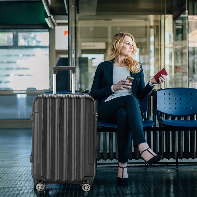 Double Wheels TSA Lock Luggage