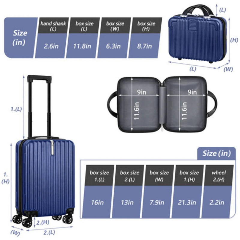 Hardshell 2-Piece Luggage Set