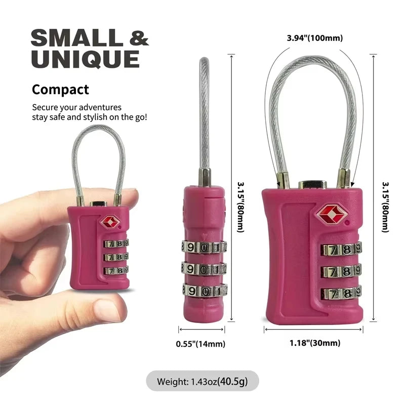 New TSA Customs Code Lock