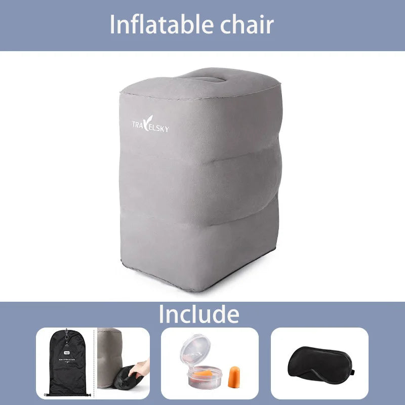 Travel Car Inflatable Foot Pad