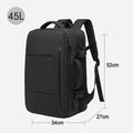 BExpandable USB Travel Backpack