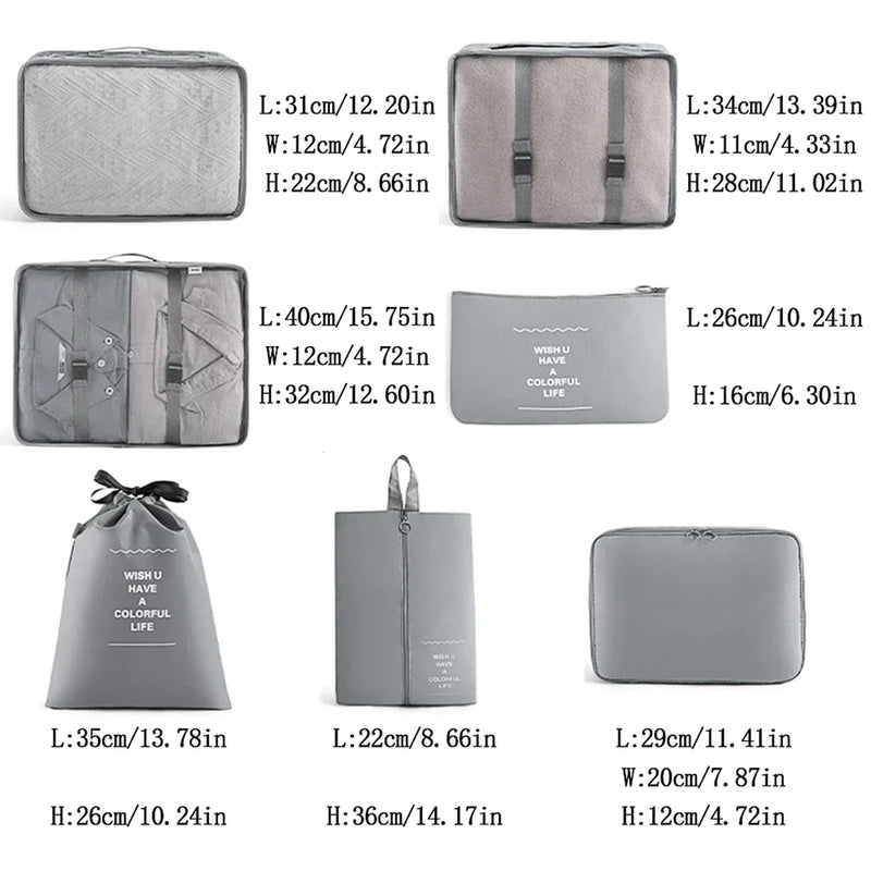 Travel  Packing Cubes Set