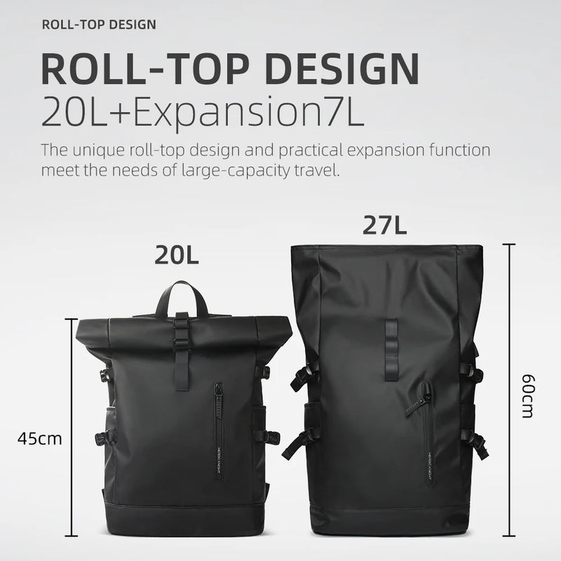 Expandable Waterproof Travel Backpack