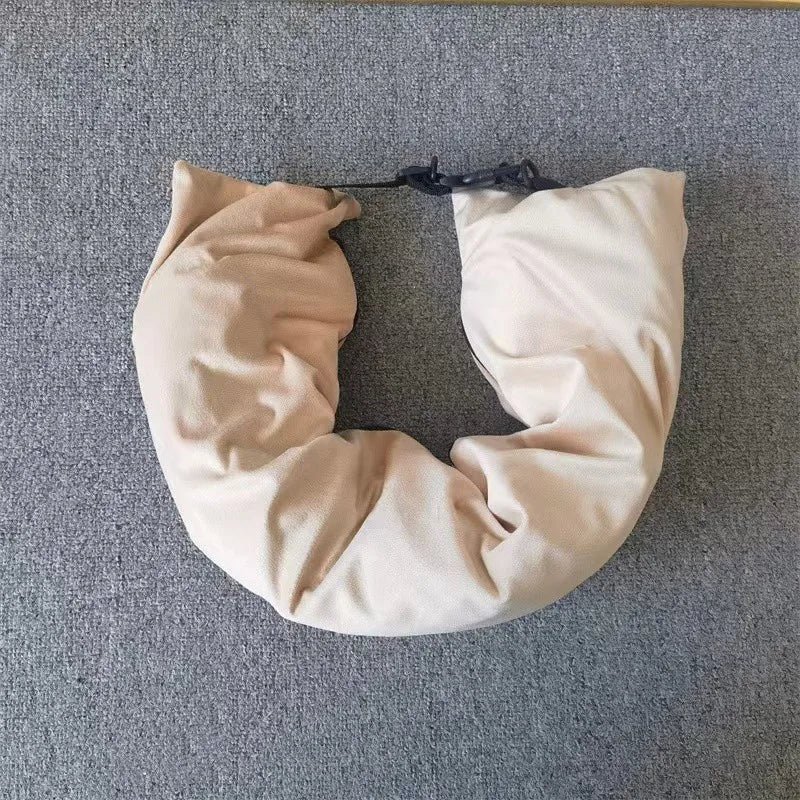 Self Filling Travel Neck Pillow