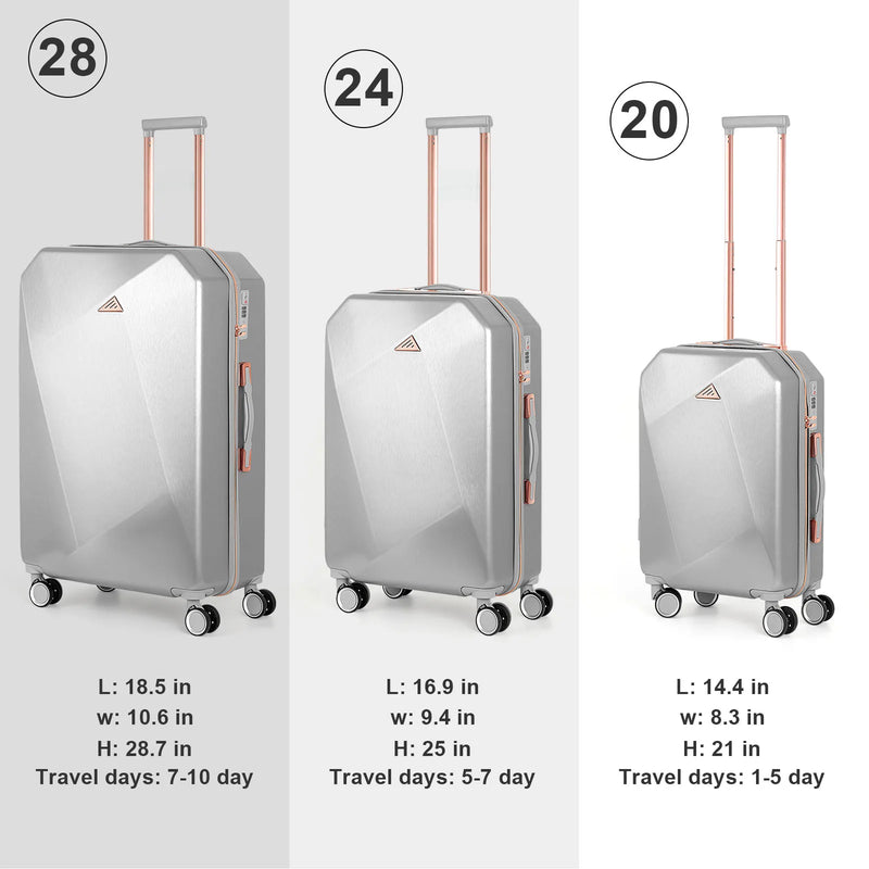 Business Trip ABS Travel Luggage Set