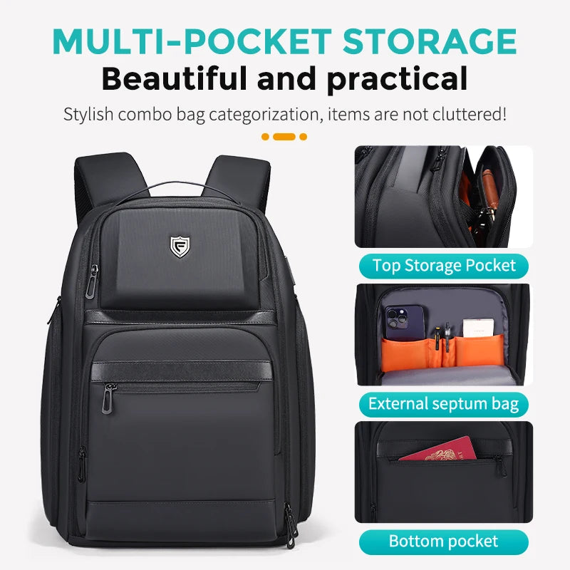 USB Multi Pocket Backpack