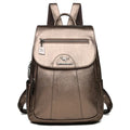 Travel Women Soft Leather Backpacks