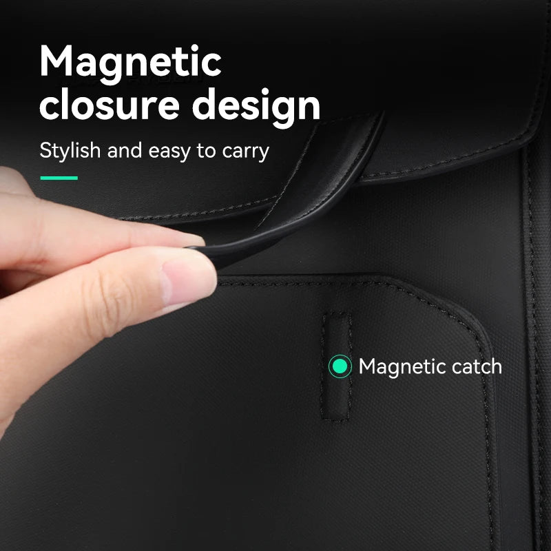 Waterproof Leather Business Backpack
