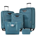 Expandable 5 Piece Set Luggage