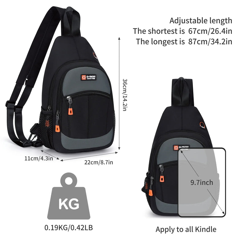 Waterproof Men’s Chest Shoulder Bag