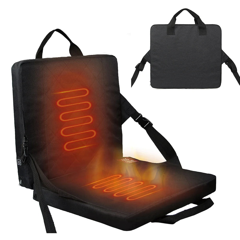 Foldable 3 Speed Chair Heated Cushion